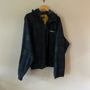 Nautica RAINBREAKER Plaid JACKET